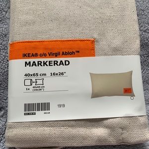 Virgil Abloh IKEA pillow case Mackerad 16 x 26
